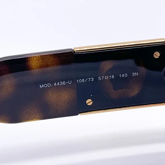 NEW VERSACE VE4436U 108/73 UNISEX HAVANA BROWN SUNGLASSES VERSACE MOD 4436U - Picture 10 of 11